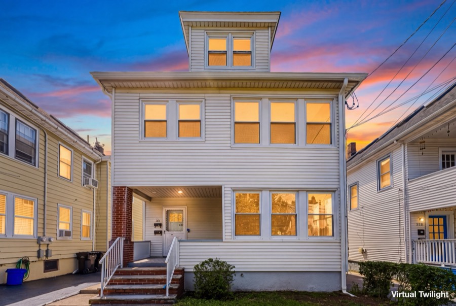 Exterior of the home
